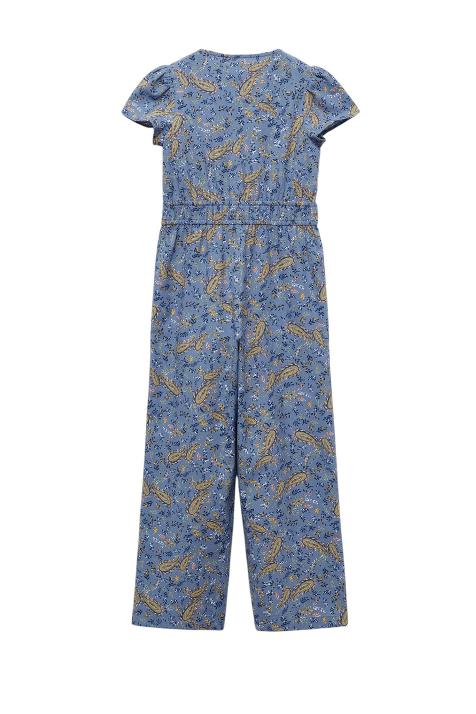 Девочкам Mango Kids Комбинезон STEFY из хлопка (цвет синий), артикул 87084795 | Фото 2