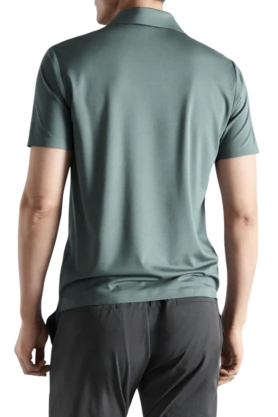 Мужской Mango Man Поло LAZIOP приталенного кроя (цвет ), артикул 27054425 | Фото 4