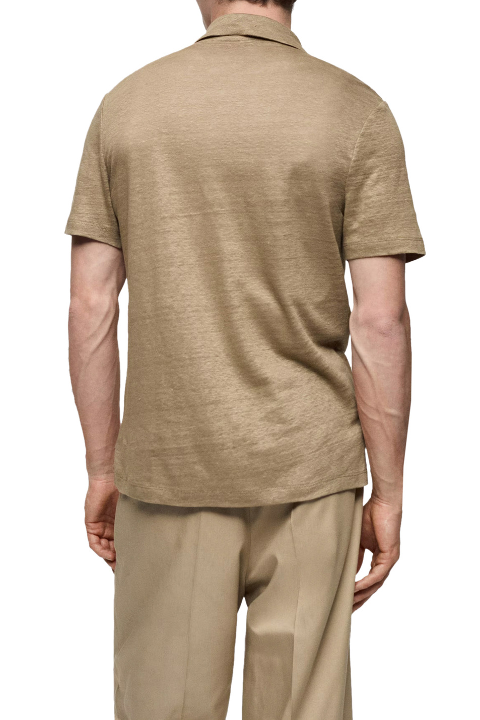 Мужской Mango Man Рубашка RICARD из чистого льна (цвет ), артикул 67076315 | Фото 4