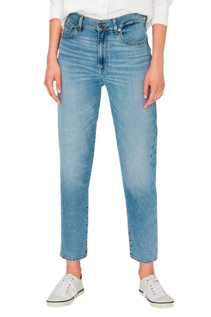 Джинсы MALIA Luxe Vintage Legend|Основной цвет:Голубой Женский 7 for all Mankind Джинсы MALIA Luxe Vintage Legend (цвет ), артикул JSA71200XL | Фото 4