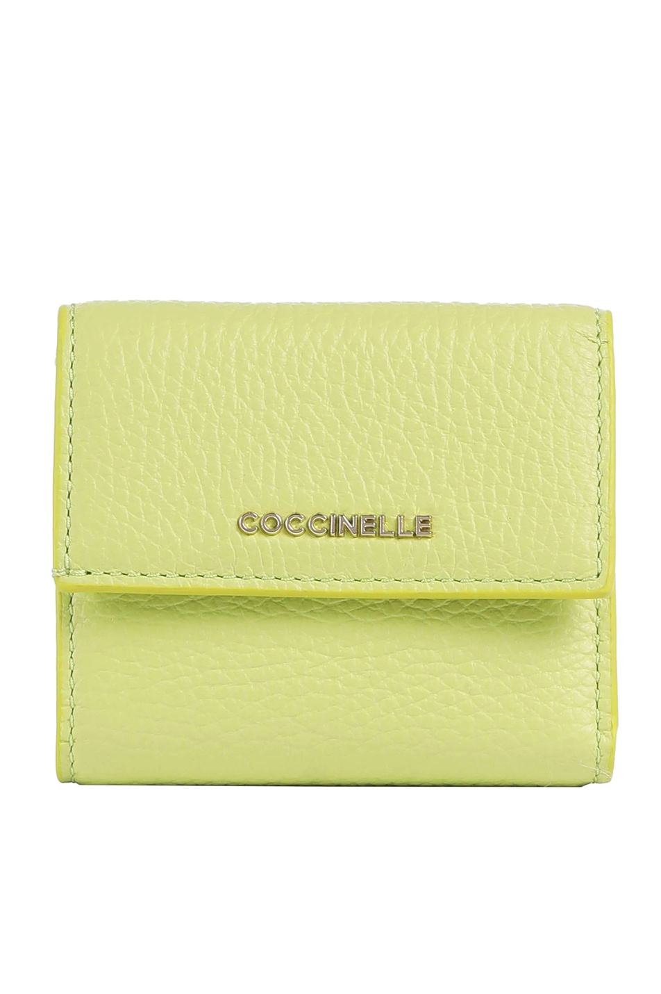 Кошелек METALLIC из натуральной кожи|Основной цвет:Зеленый Женский Coccinelle Кошелек METALLIC из натуральной кожи (цвет ), артикул E2MW511B801 | Фото 1