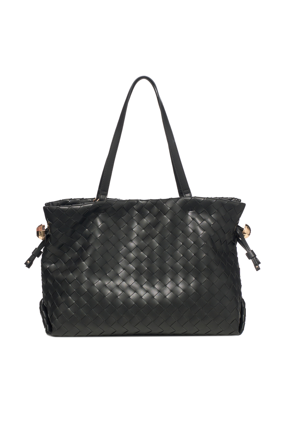 Сумка плетеная|Основной цвет:Черный Женский Liu Jo Сумка плетеная (цвет ), артикул AA6098ES027 | Фото 3