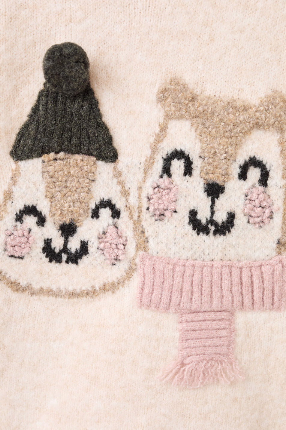 Девочкам Mango Kids Свитер SQUIRELL с вышивкой (цвет ), артикул 17007794 | Фото 3