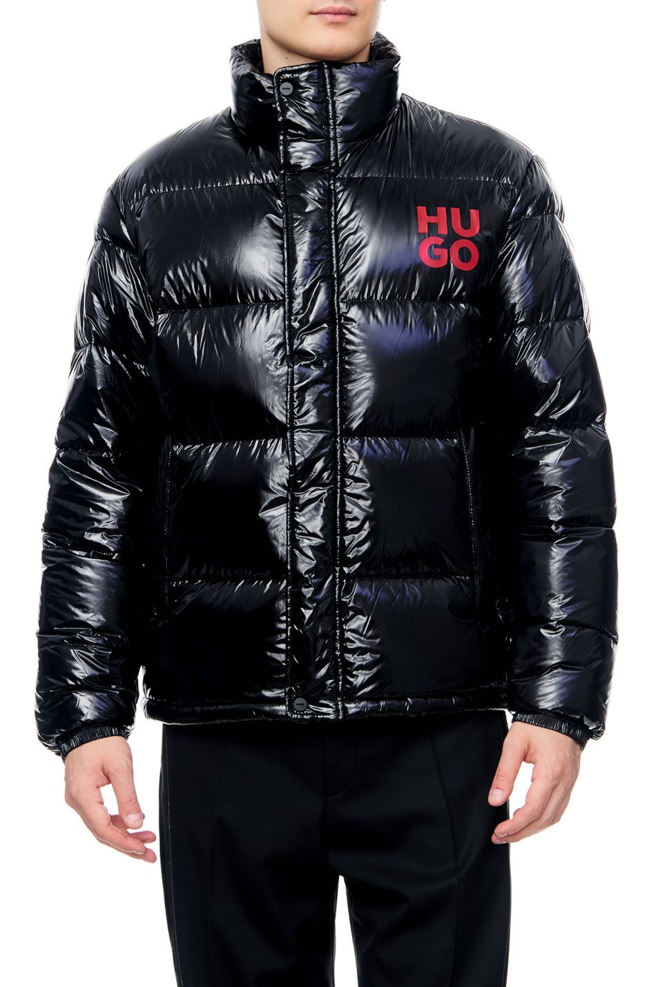 HUGO Водоотталкивающая куртка с логотипом (цвет ), артикул 50474665 | Фото 3
