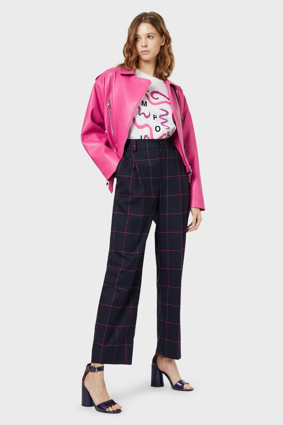 Женский Emporio Armani Футболка из натурального хлопка (цвет ), артикул 3H2T7I-2J95Z | Фото 3