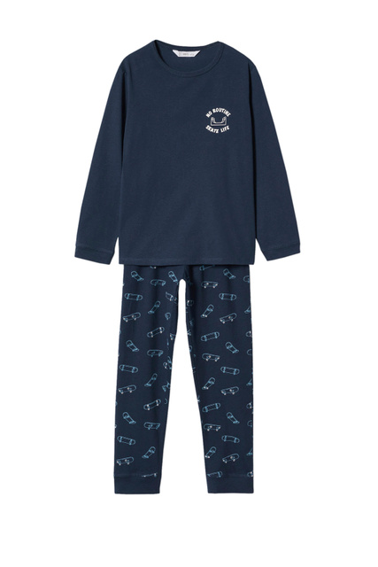 Пижама SKATE|Основной цвет:Синий|Артикул:37072006 | Фото 1