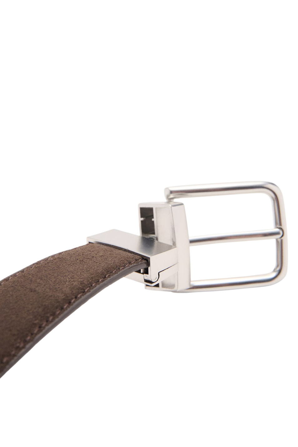 Мужской Mango Man Ремень EMILI5 замшевый (цвет ), артикул 27065941 | Фото 4