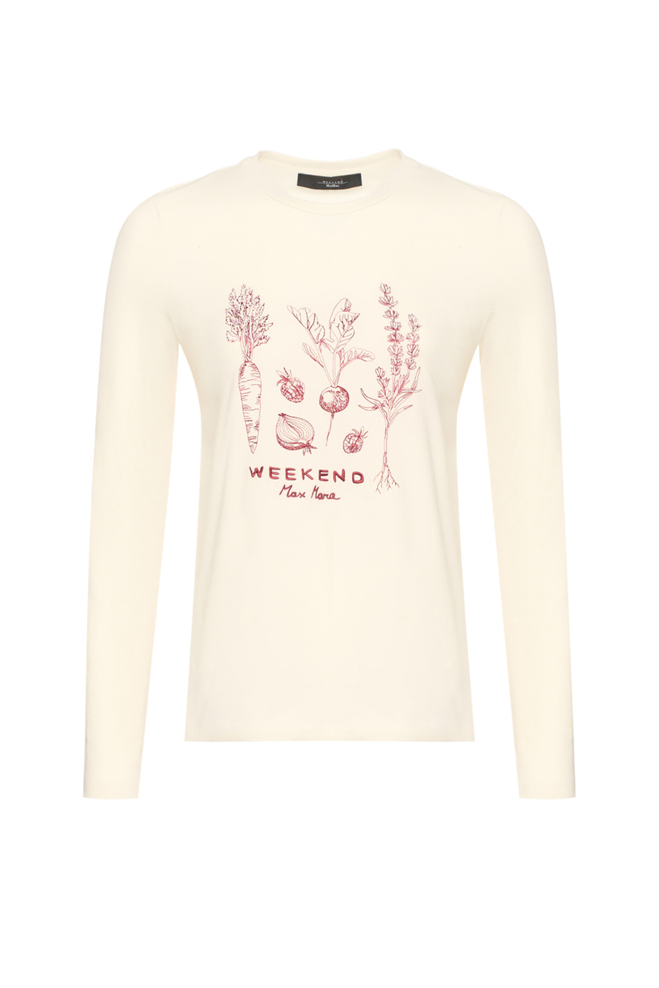 Женский Weekend Max Mara Лонгслив RENOIR с принтом (цвет ), артикул 2525946032 | Фото 1