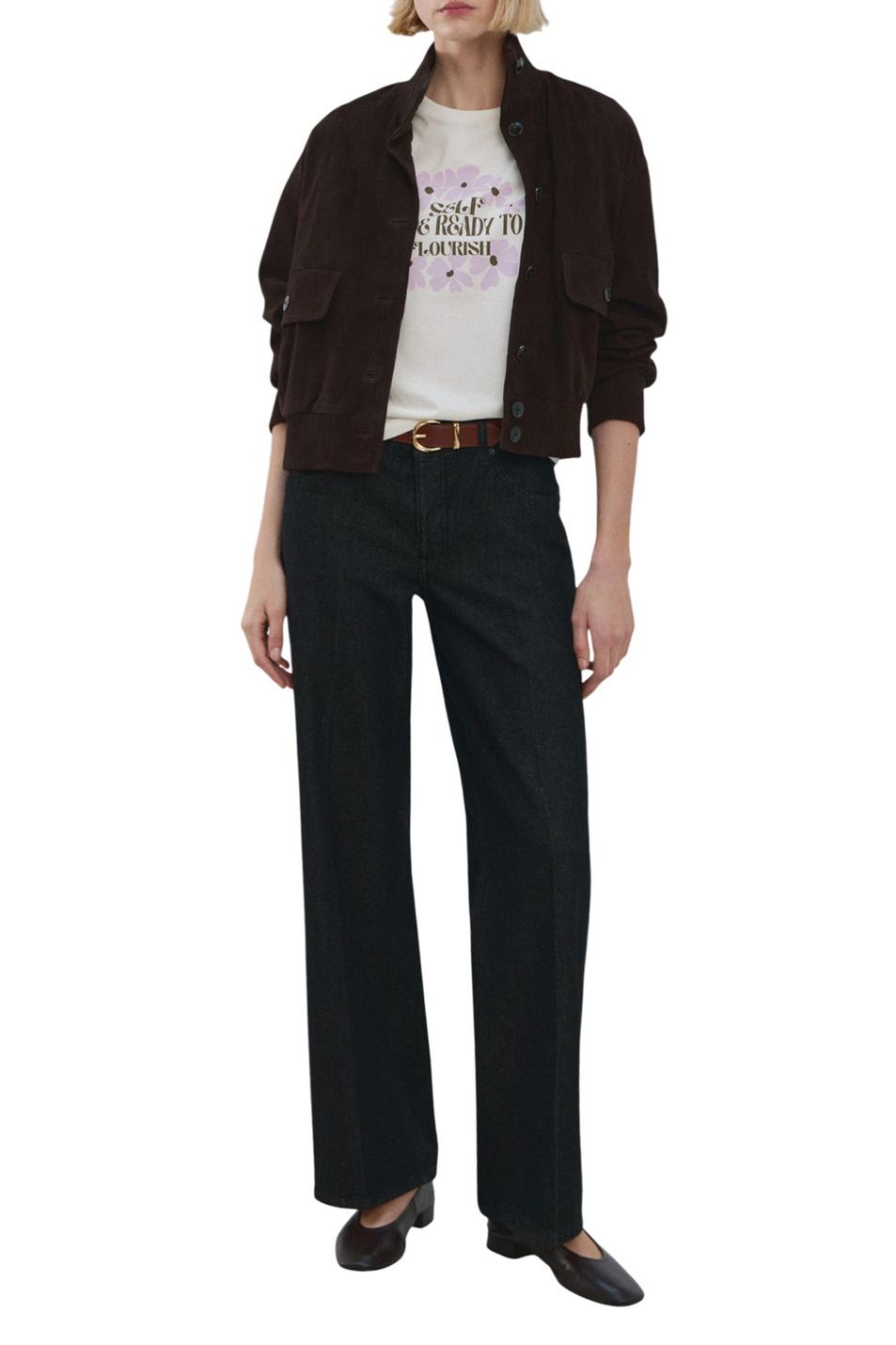 Женский Mango Футболка ILUSTRA с принтом (цвет ), артикул 27035828 | Фото 2