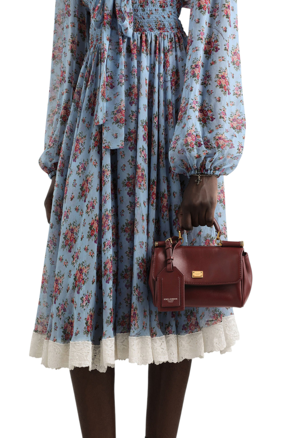 Женский Dolce & Gabbana Сумка My Sicily из натуральной кожи (цвет ), артикул BB7864-B7321 | Фото 7