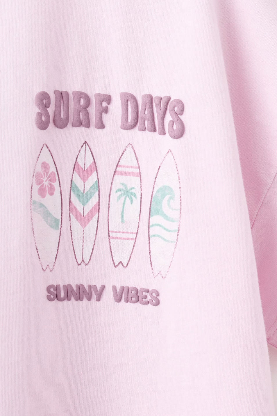 Девочкам Mango Kids Футболка SUNNY из хлопка (цвет ), артикул 27007944 | Фото 3