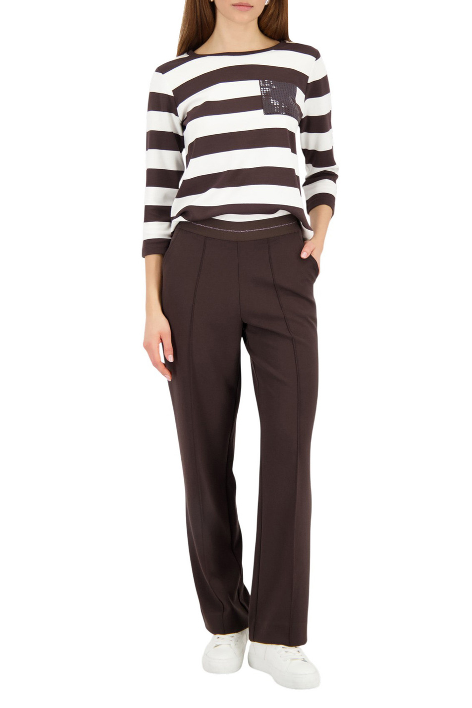 Женский Monari Брюки с эластичным поясом (цвет ), артикул 410347 | Фото 2