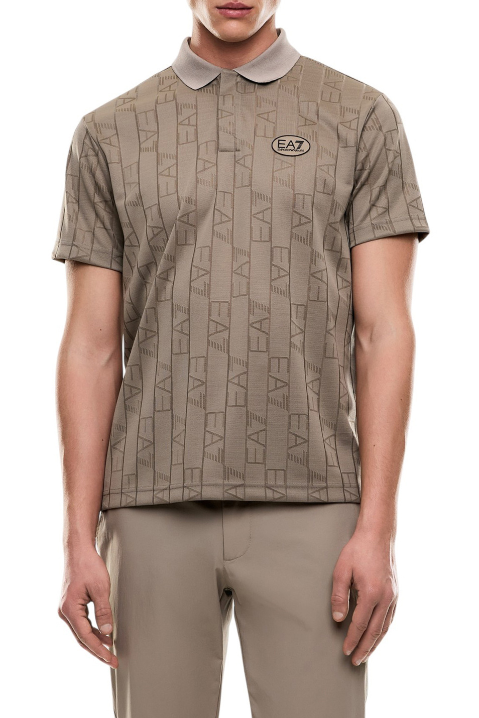 Мужской EA7 Поло с логотипом (цвет ), артикул 7M001287-AF22277 | Фото 3