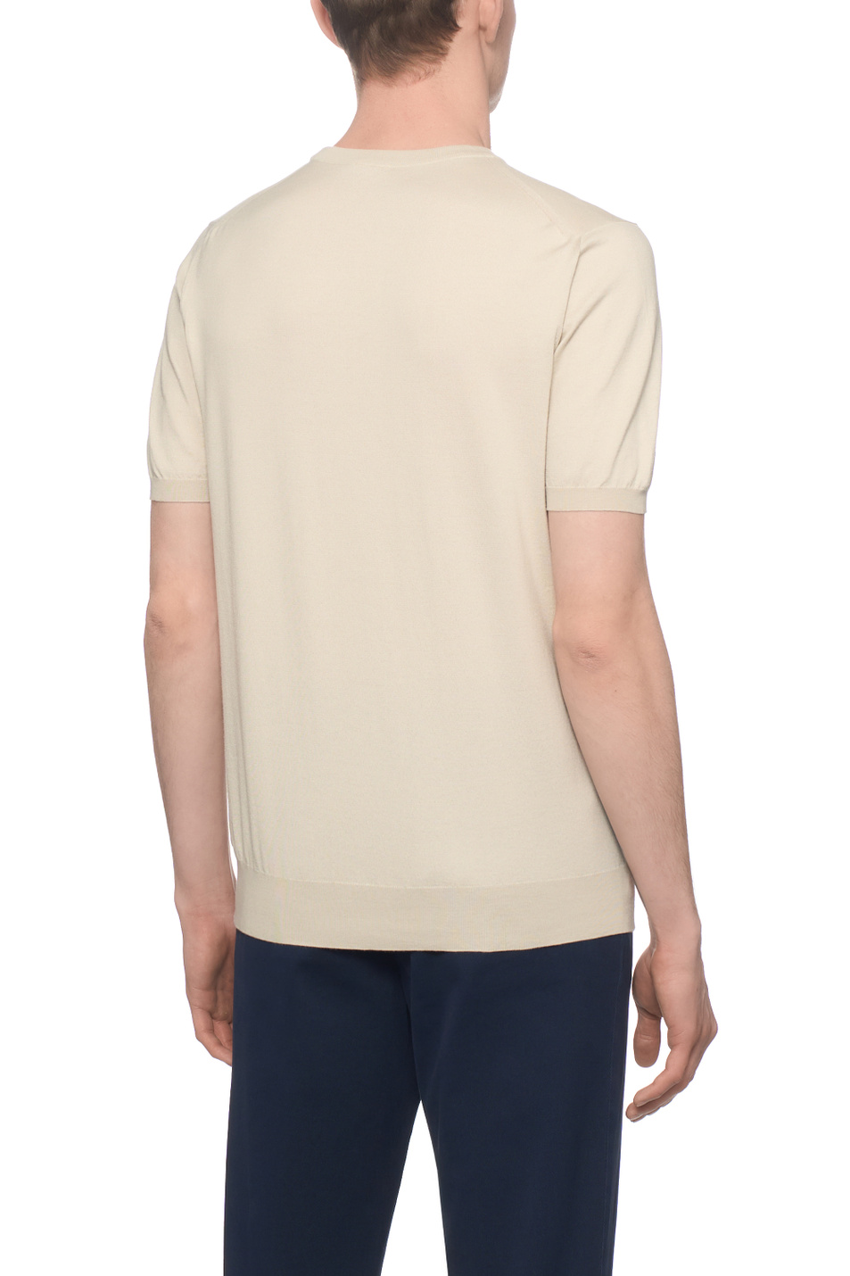 Мужской Kiton Поло из хлопка (цвет ), артикул UMKXX37K353003 | Фото 5