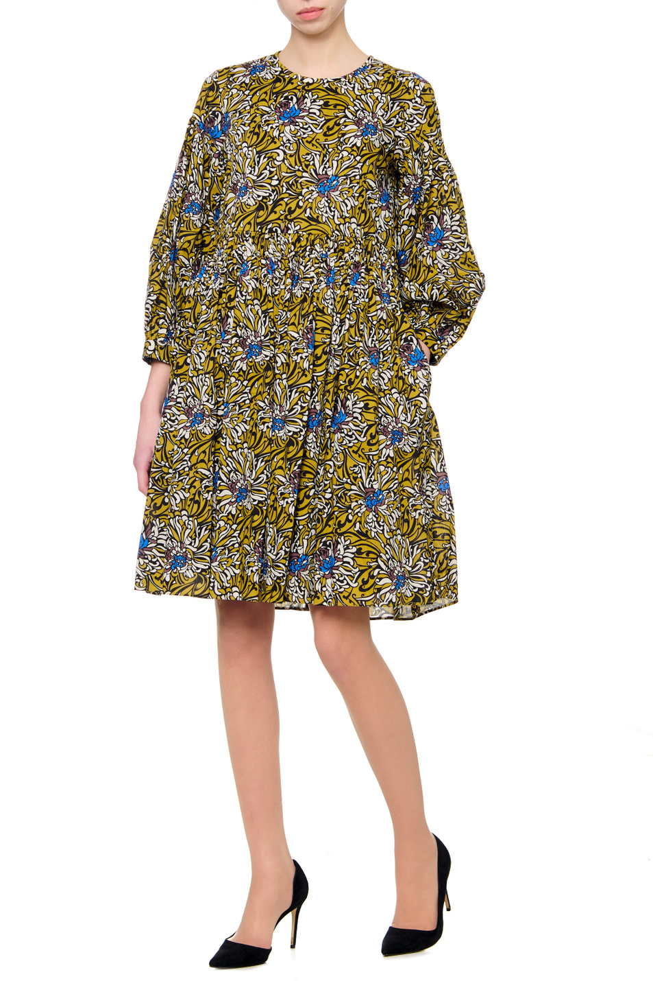 Женский Max Mara Платье TOLMIN из натурального хлопка (цвет ), артикул 92211222 | Фото 3