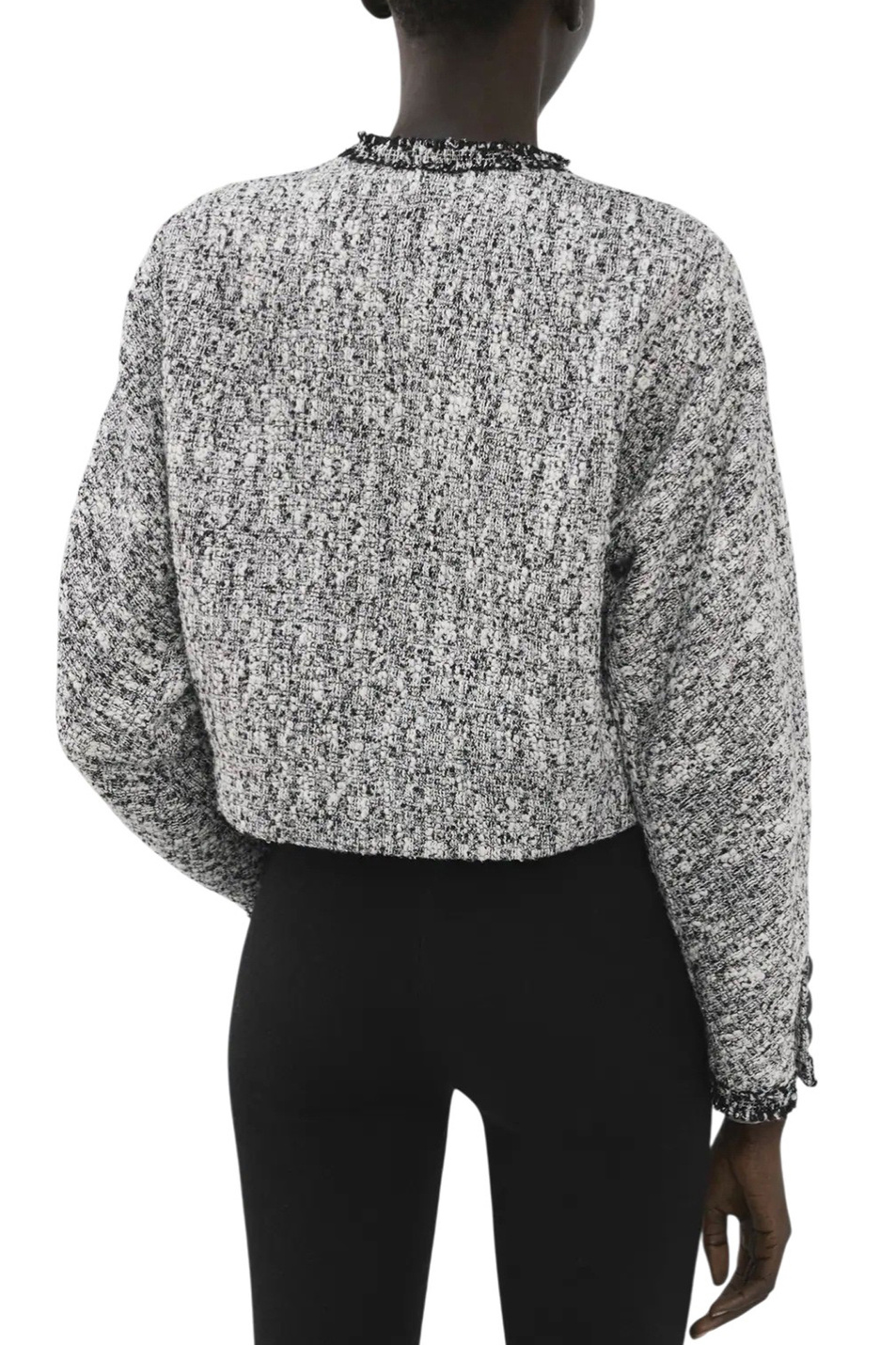 Женский Mango Жакет DITOR твидовый (цвет ), артикул 27054449 | Фото 4
