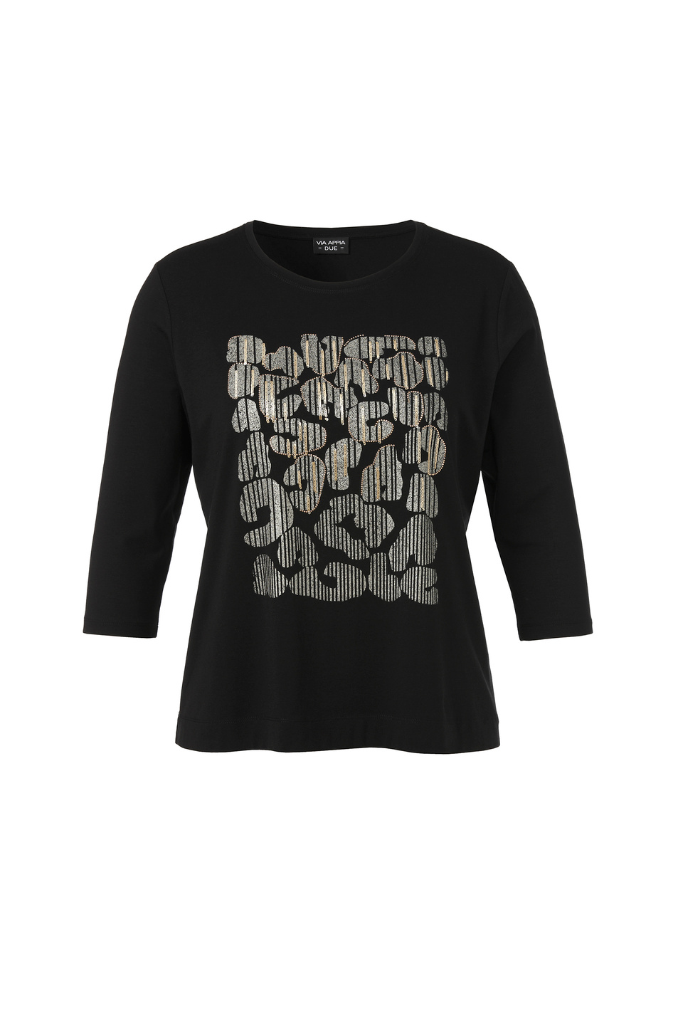 Женский Via Appia Due Лонгслив с отделкой пайетками (цвет ), артикул 2611444 | Фото 1