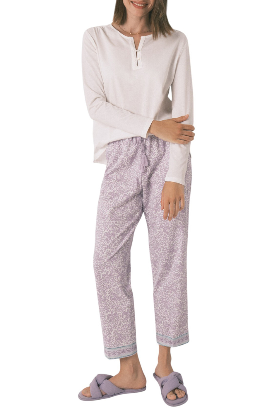 Женский Women'secret Лонгслив из хлопка (цвет ), артикул 3272273 | Фото 2