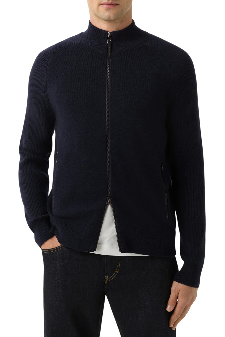 Кардиган DEXTER на молнии|Основной цвет:Синий Мужской Bogner Кардиган DEXTER на молнии (цвет ), артикул 88822761 | Фото 4
