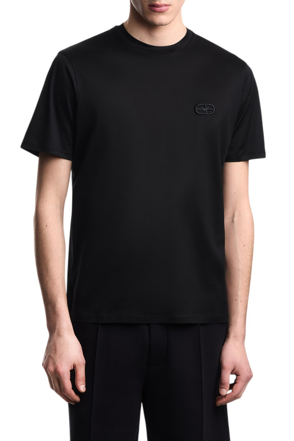 Мужской Emporio Armani Футболка с логотипом (цвет ), артикул EM004585-AF10017 | Фото 3