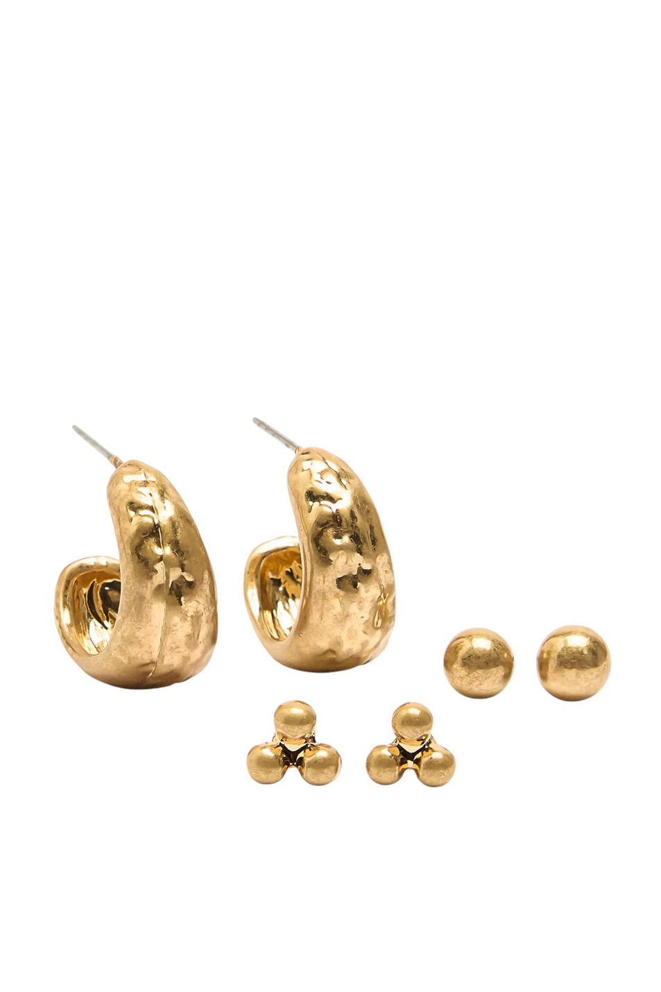 Женский Parfois Серьги в комплекте из 3 пар (цвет ), артикул 239182 | Фото 1