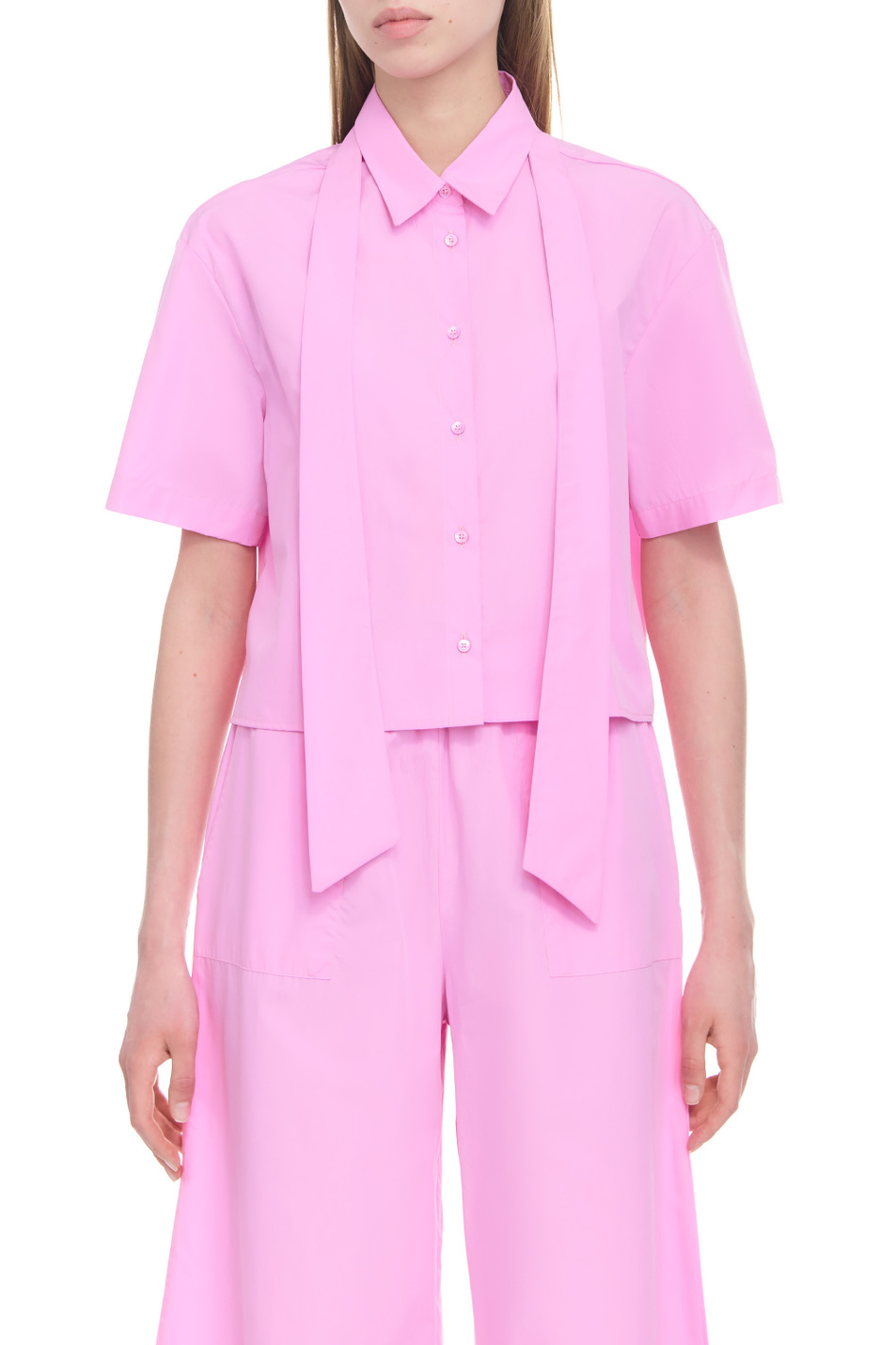 Женский MAX&Co. Рубашка TETTO из натурального хлопка (цвет ), артикул 71111523 | Фото 3