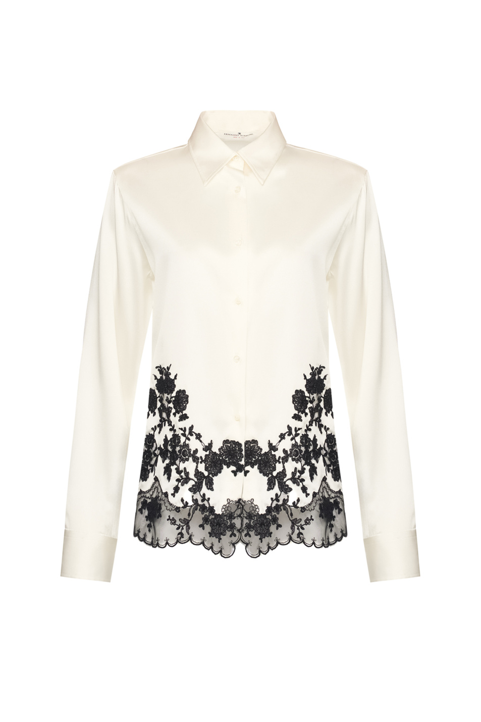 Женский ERMANNO SCERVINO Блузка из шелка с кружевом (цвет ), артикул D482K336APHKC | Фото 1