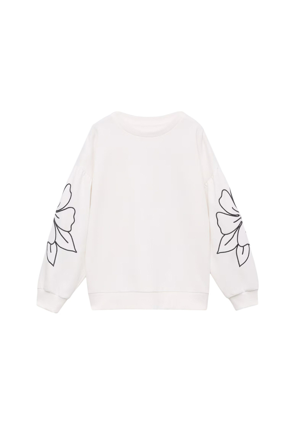 Девочкам Mango Kids Свитшот PETUNIA с вышивкой (цвет ), артикул 87063643 | Фото 1