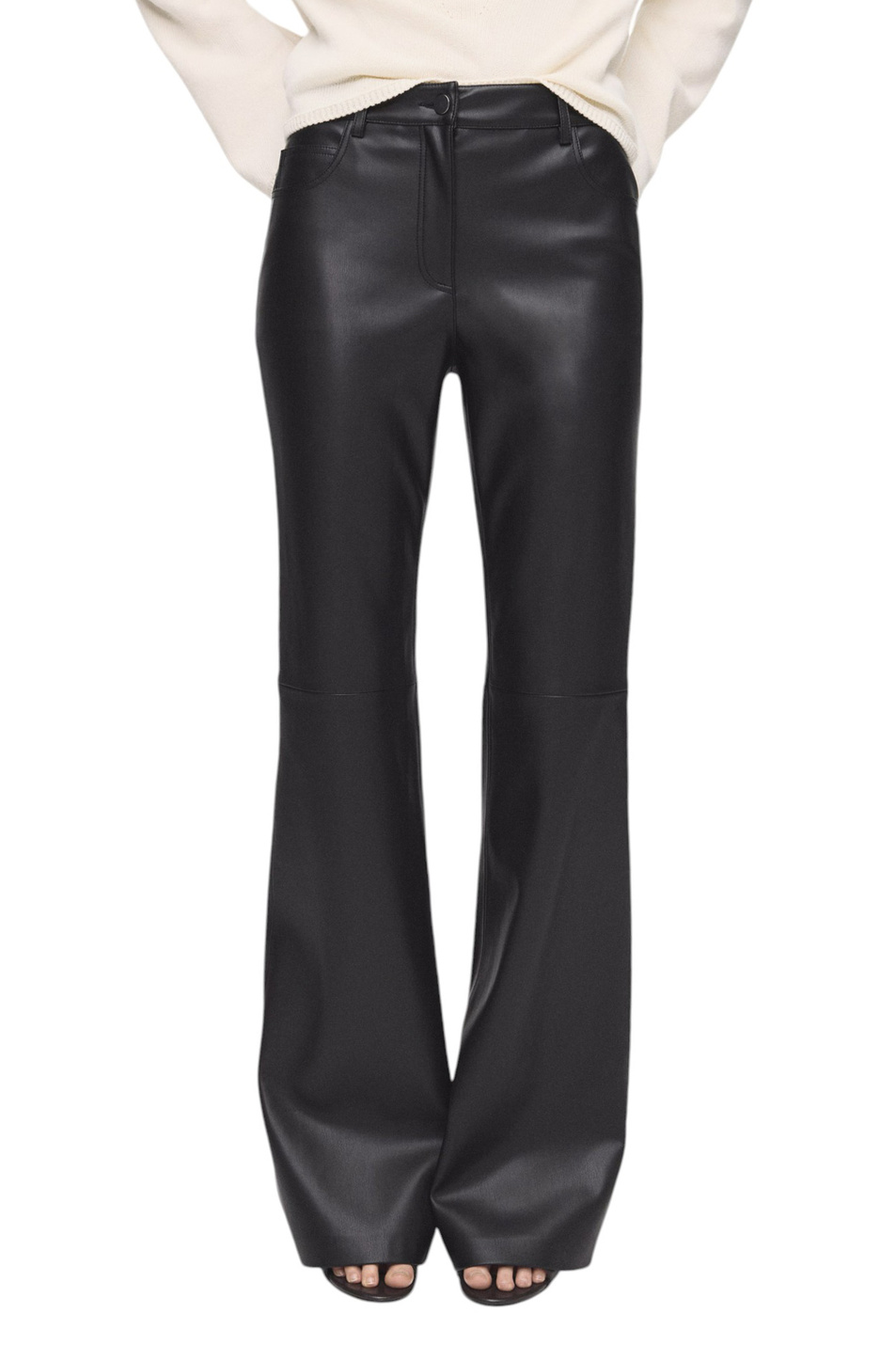 Женский Mango Брюки CONNIE из искусственной кожи (цвет ), артикул 17045975 | Фото 3