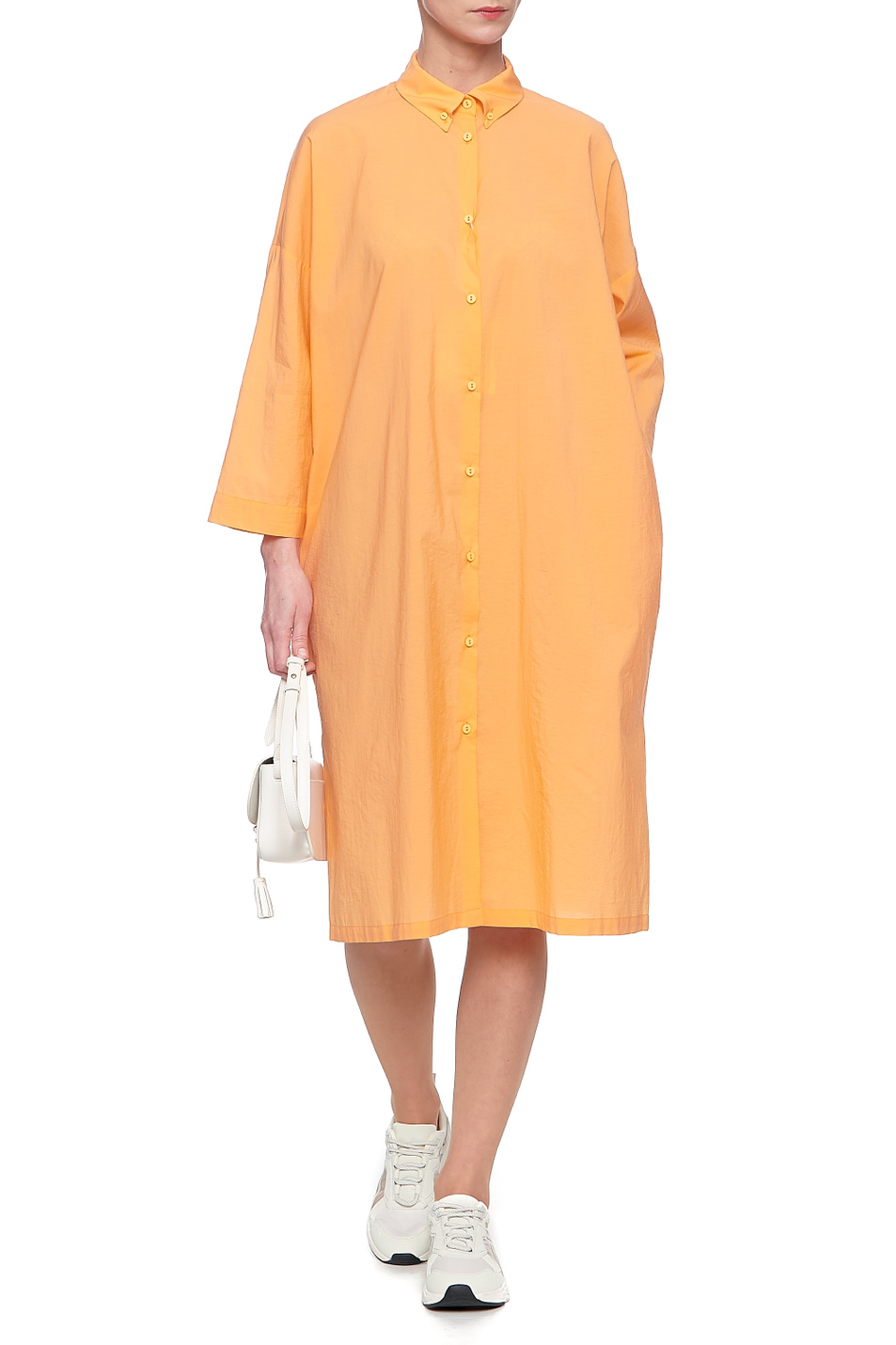 Max Mara Платье-рубашка BIBO из смесового хлопка (цвет ), артикул 32210318 | Фото 1