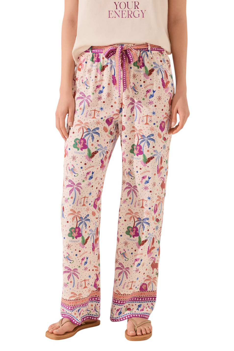 Женский Women'secret Брюки из вискозы с принтом (цвет ), артикул 3709675 | Фото 3
