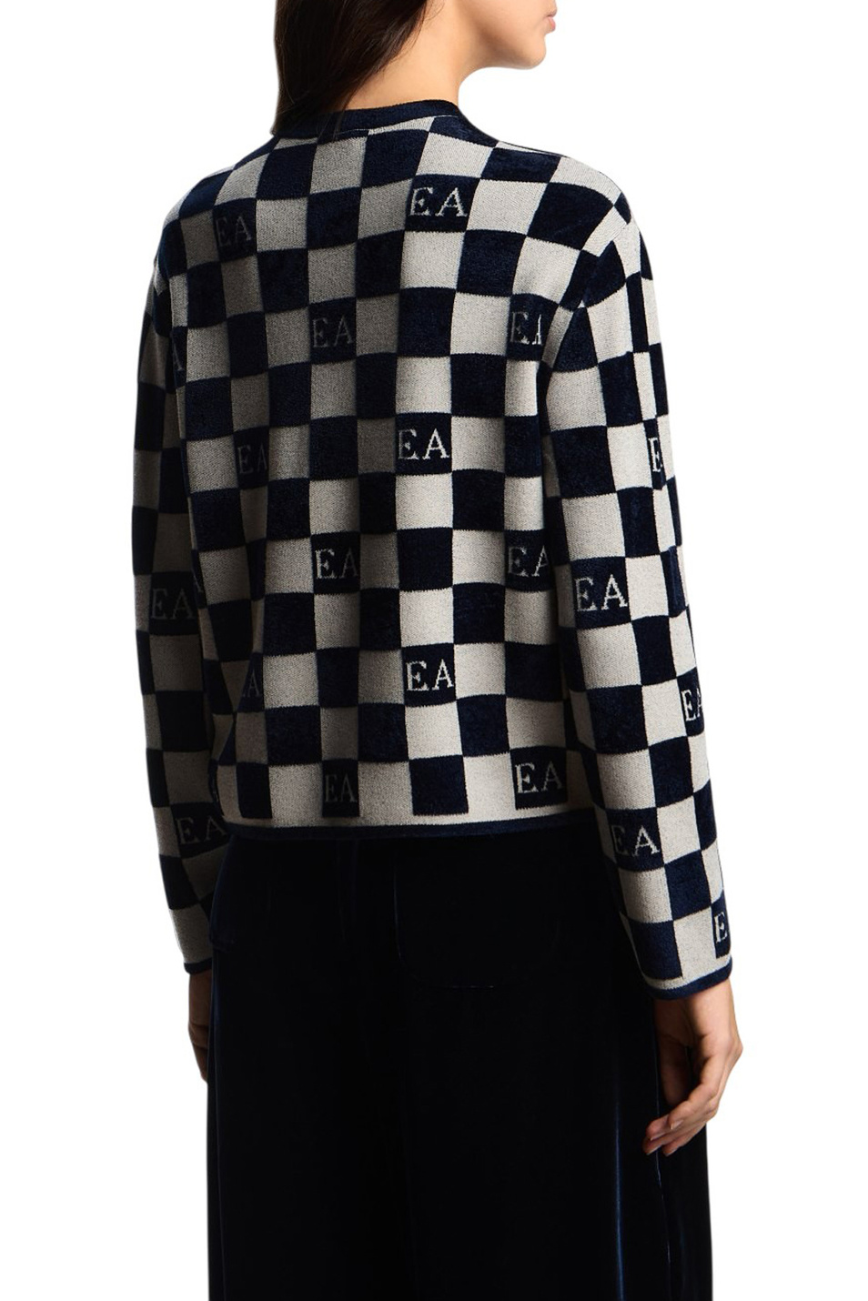 Женский Emporio Armani Джемпер с принтом (цвет ), артикул EW002761-AF19924 | Фото 4