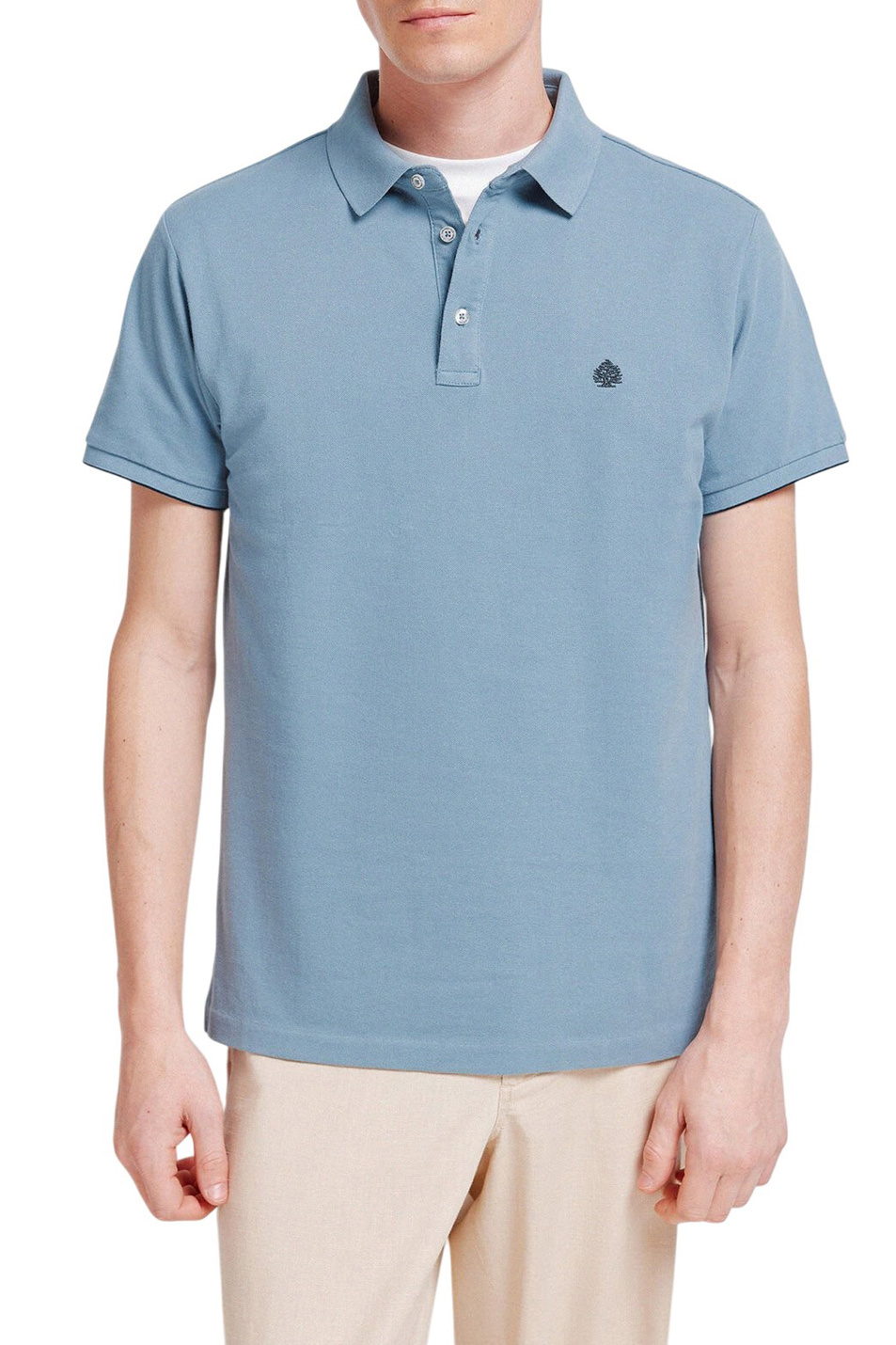 Мужской Springfield Поло из хлопка (цвет ), артикул 4403091 | Фото 1