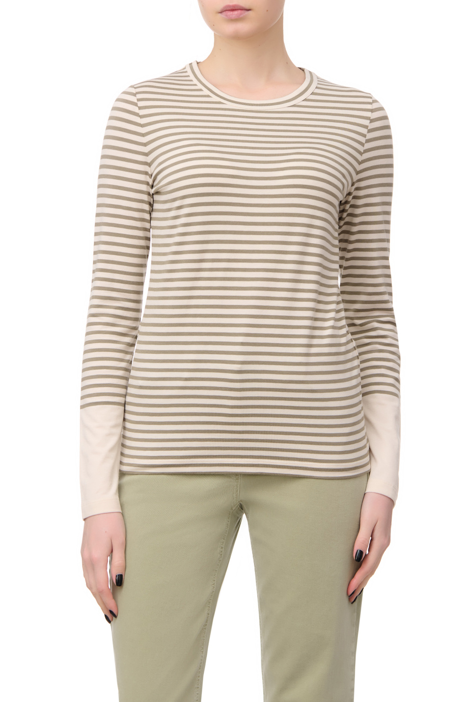 Женский Gerry Weber Лонгслив в полоску (цвет ), артикул 770205-35030 | Фото 4