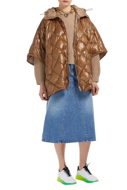 Куртка ALAIN из водоотталкивающей тафты с ромбовидной прострочкой|Основной цвет:Коричневый|Артикул:52960129 | Фото 2
