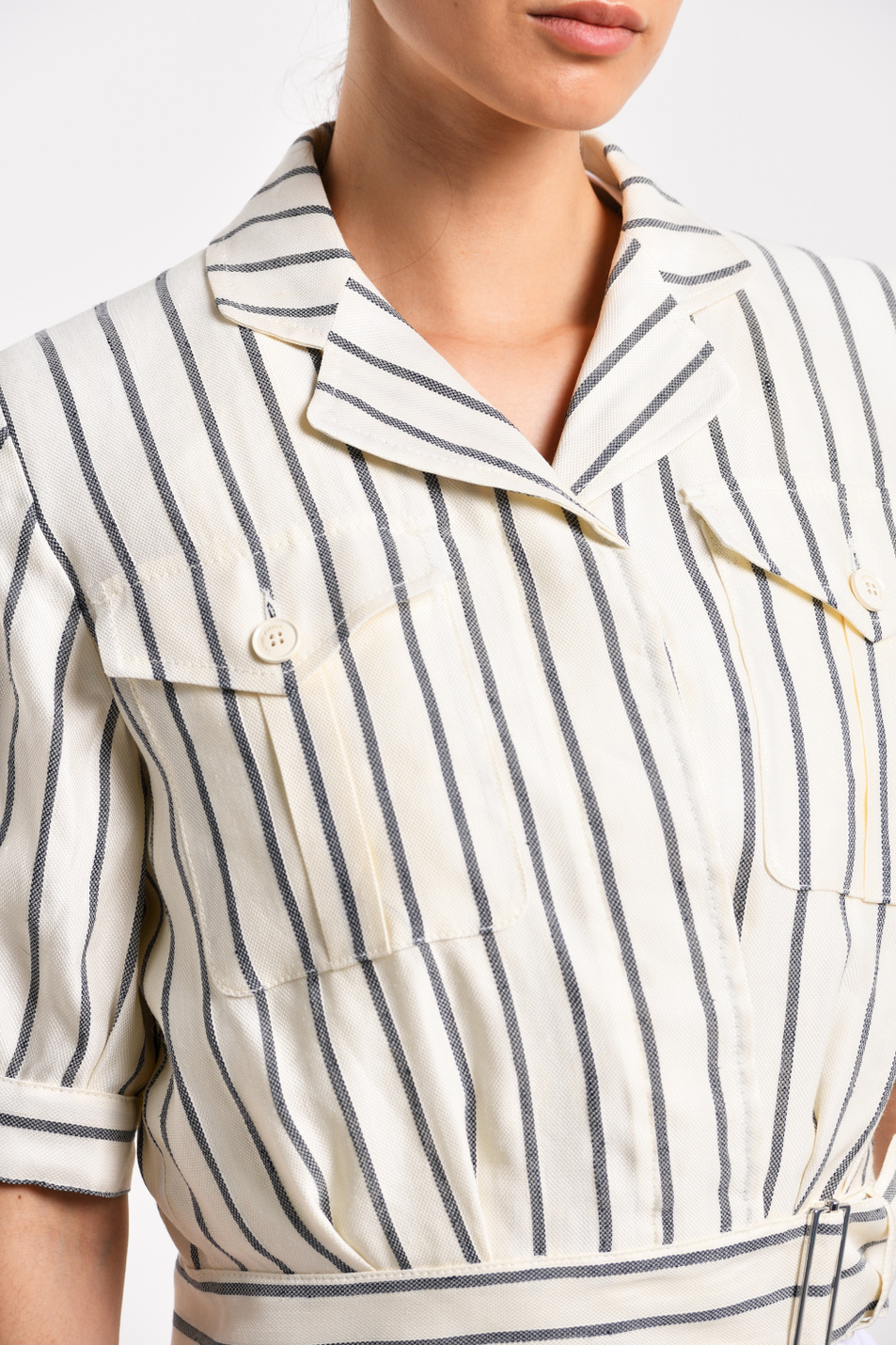 Женский Emporio Armani Куртка из смеси вискозы и льна (цвет ), артикул 3H2B91-2N4JZ | Фото 2