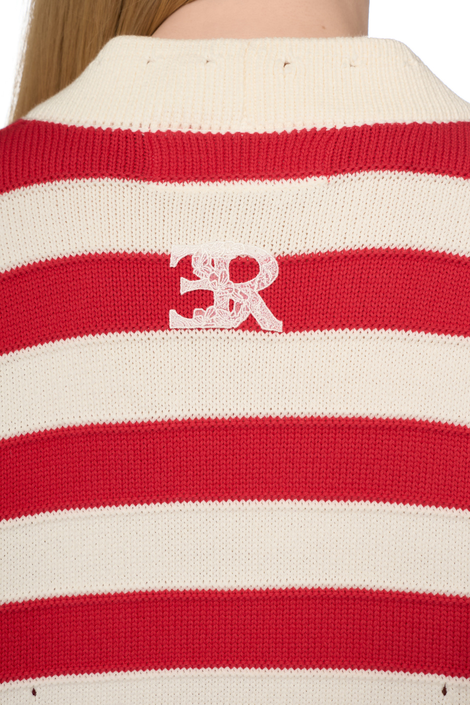 Женский ERMANNO SCERVINO Кардиган в полоску (цвет ), артикул D485N311IFD | Фото 6