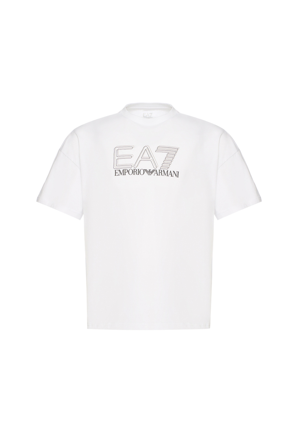 Мужской EA7 Футболка из хлопка с логотипом (цвет ), артикул 7M001309-AF10375 | Фото 1