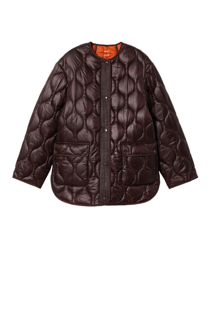 Стеганая куртка MELON с карманами|Основной цвет:Бордовый|Артикул:37005550 | Фото 1