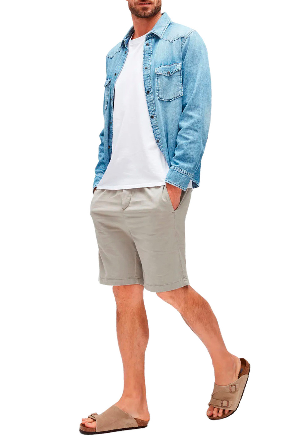 Мужской 7 for all Mankind Шорты WEIGHTLESS (цвет ), артикул JSJSC230GY | Фото 2