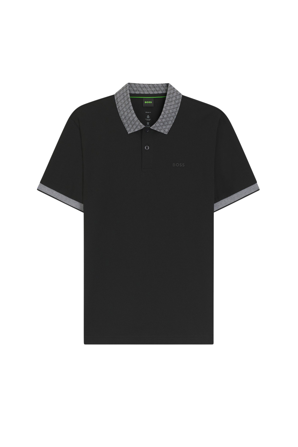 Мужской BOSS Поло из эластичного хлопка (цвет ), артикул 50554583 | Фото 1