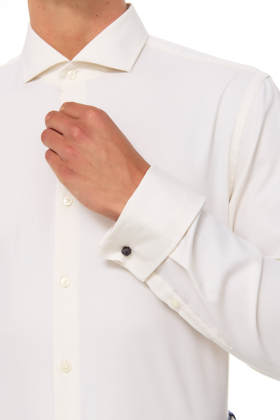Мужской BOSS Рубашка из эластичного хлопка (цвет ), артикул 50496169 | Фото 5