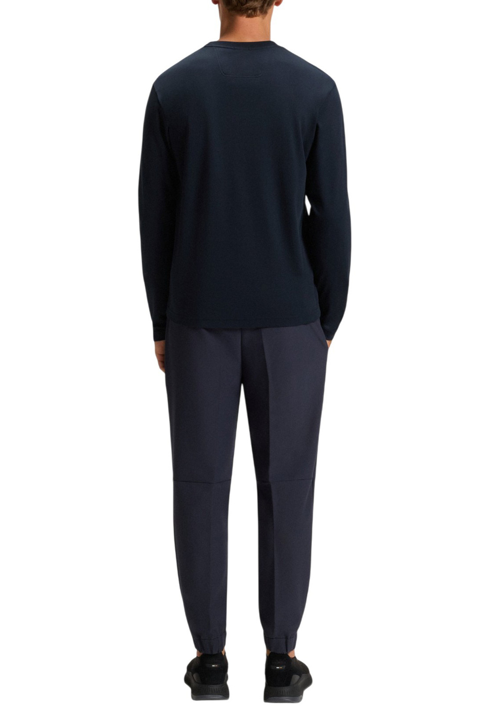 Мужской BOSS Лонгслив из хлопка (цвет ), артикул 50549414 | Фото 4