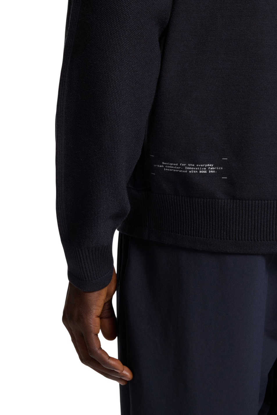 Мужской BOSS Бомбер Civic с логотипом (цвет ), артикул 50547490 | Фото 5