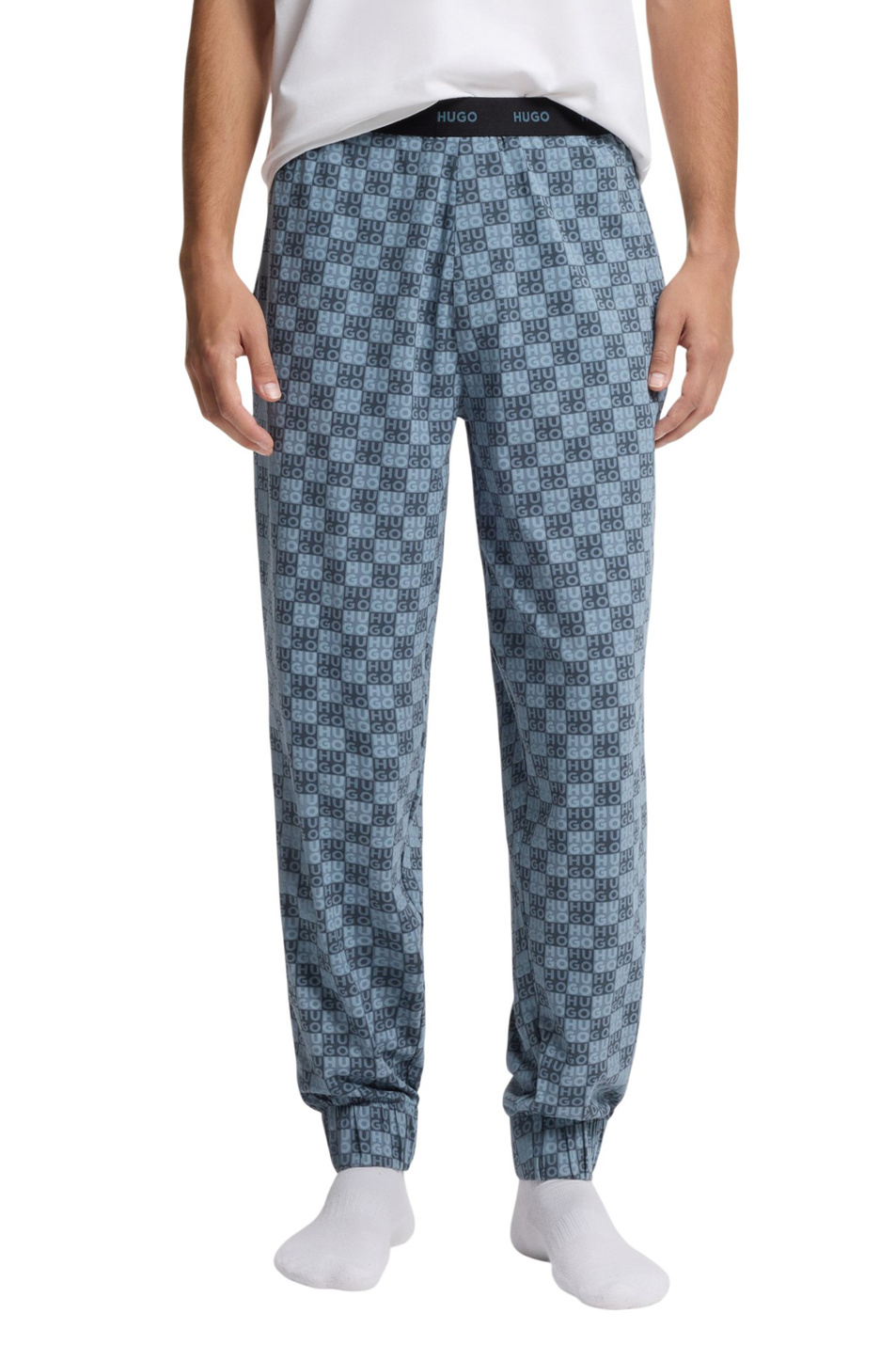 Мужской HUGO Брюки с принтом (цвет ), артикул 50556738 | Фото 3