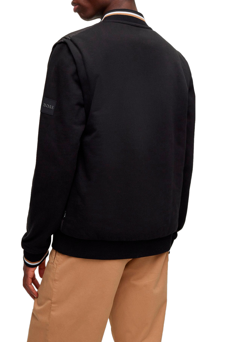 Мужской BOSS Куртка-бомбер на молнии (цвет ), артикул 50486266 | Фото 4