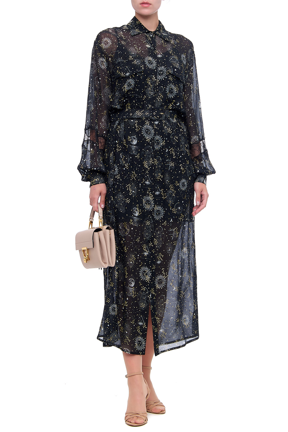 Ermanno Firenze Платье-рубашка с принтом Astri (цвет ), артикул D38ETAB18GFC | Фото 3