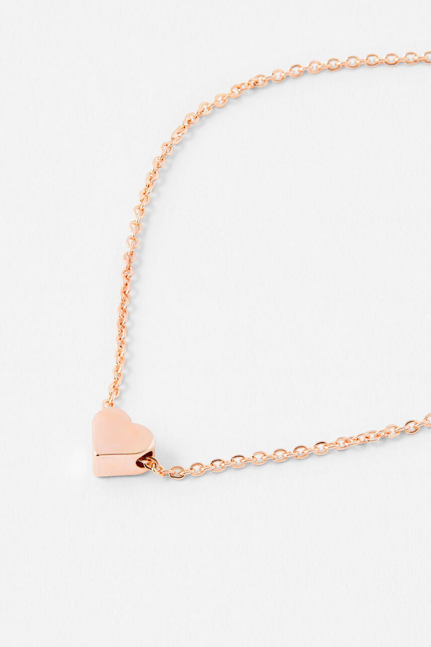 Женский Accessorize Ожерелье с подвеской SOLID HEART (цвет ), артикул 982388 | Фото 2