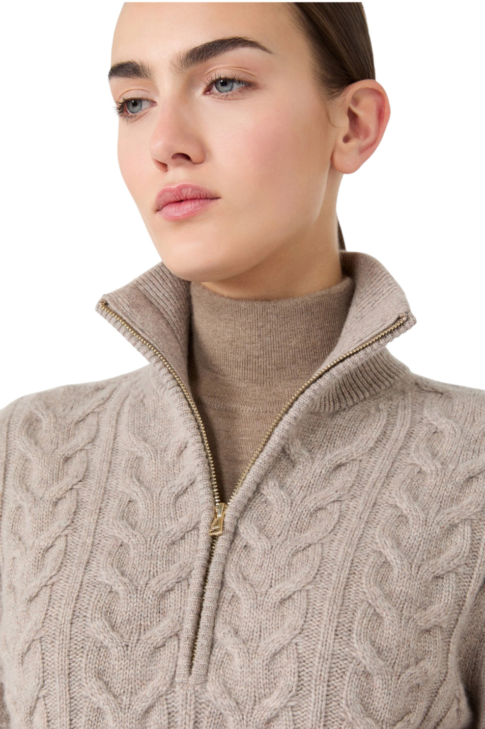 Женский Max Mara Свитер LIBERO из кашемира (цвет ), артикул 2621366072 | Фото 5
