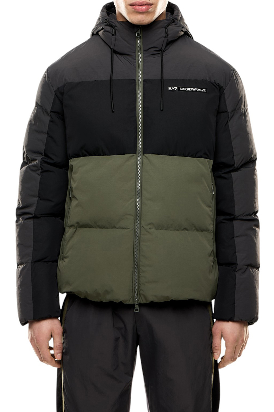 Мужской EA7 Куртка стеганая с логотипом (цвет ), артикул 7M000946-AF13190 | Фото 3